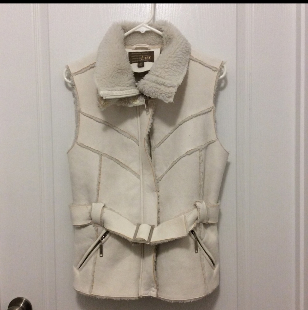 Marcelle renee fur vest